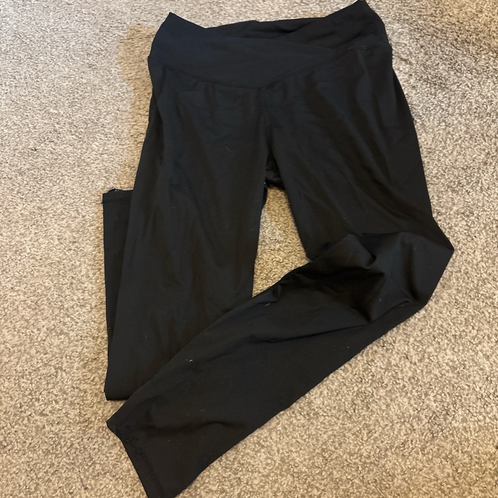Black High-Waisted Leggings